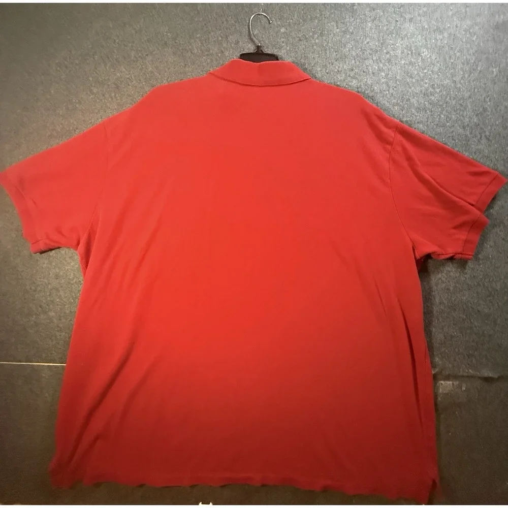 Polo Ralph‎ Lauren Red Short Sleeve Mesh Polo Shirt Size 4XB